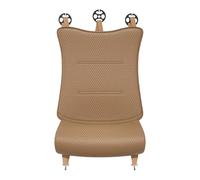 Générique Driver's Seat Leg Extension Cushion | Leather + Latex Cotton, Universal Fit | Integrated Leg Rest for Car Seat | Four-Season Comfort Pad for Most Vehicles, Red/White/Brown/Black/Orange