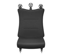 Générique Driver's Seat Leg Extension Cushion | Leather + Latex Cotton, Universal Fit | Integrated Leg Rest for Car Seat | Four-Season Comfort Pad for Most Vehicles, Red/White/Brown/Black/Orange