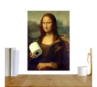 Générique Drôles de Salle de Bain, Poster Vintage Humour Fantaisiste Drôle, Décoration Murale Salle De Bain, Pour Hôtel Jardin Thanksgiving Fête Vacances Chambre Maison Dortoir