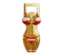 Générique Drôles Tire Bouchon, Bière Ouvre Bouteille 3D Bikini Woman, Hommes Rouges Tire Bouchon, Tire-Bouchons Cadeau Rigolo Idee Cadeau Homme Anniversaire pour Papa, Amie et Collègue (Or-B)