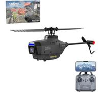 Générique Drone hélicoptère télécommandé Scout C127AI avec caméra 1080P pour Adultes, hélicoptère télécommandé 2,4G 4 canaux avec Gyroscope 6 Axes et positionnement Optique,1 Battery