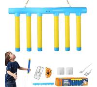 Générique Drop Stick Jeux - Falling Sticks Catch Game | Jeux De Capture pour À Vitesse Ajustable, Jouet avec des Bâtons De Capture pour Entraînement (avec Télécommande, Jaune)