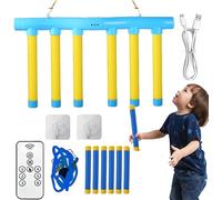 Générique Drop Sticks Game, Drop Stick Challenge, Reflex Game, Hand-Eye Coordination Agility Sensory Training Toy, for Kids Adults (Yellow)