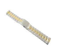 Générique DSHDFJ 19mm T049417A T049407 T049410A Bracelet Homme Compatible Avec T-CLASSIC Bracelet En Acier Inoxydable For T049(Plating gold)