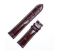 Générique DSHDFJ 22 mm 24 mm compatible avec Breitling Strap Italie Veille Vow Watch Band Premier B01 Superocean Avenger Navitime 316L Pin Buckle Logo(Brown Flat,With Buckle 3)