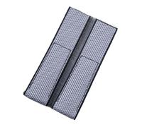 Générique DSHDFJ 22mm 24mm Bracelet En Caoutchouc De Nylon Souple Accessoires De Bracelet De Montre Compatible Avec Le Bracelet Breitling(White Black Side,22MM WITH LOGO_BLACK BUCKLE)