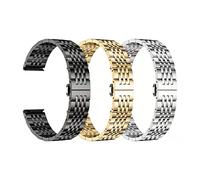 Générique DSHDFJ Bracelet De Montre En Acier Inoxydable 316L, 10MM 12MM 14MM 16MM 18MM 20MM 22MM 24MM, Compatible Avec Montre Intelligente(Black,14mm)