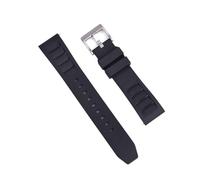 Générique DSHDFJ Bracelet De Montre En Caoutchouc Fluoré De Qualité 20mm 22mm, Compatible Avec Les Bracelets De Montre Richard Mille, Bracelet De Plongée(Black 1,22mm)