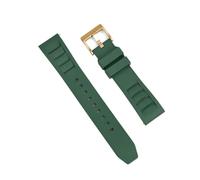 Générique DSHDFJ Bracelet De Montre En Caoutchouc Fluoré De Qualité 20mm 22mm, Compatible Avec Les Bracelets De Montre Richard Mille, Bracelet De Plongée(Green 3,22mm)