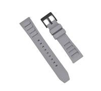 Générique DSHDFJ Bracelet De Montre En Caoutchouc Fluoré De Qualité 20mm 22mm, Compatible Avec Les Bracelets De Montre Richard Mille, Bracelet De Plongée(Gray 2,22mm)