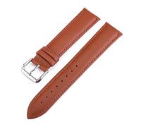 Générique DSHDFJ Bracelet De Montre En Cuir Véritable 10 Mm 12 Mm 14 Mm 16 Mm 18 Mm 19 Mm 20 Mm 21 Mm 22 Mm 24 Mm Bracelet De Montre Avec Broches(Brown,24mm)