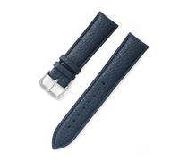 Générique DSHDFJ Bracelet En Cuir Véritable De Veau For Hommes Et Femmes, Accessoires De Montre, 12mm, 14mm, 16mm, 18mm, 20mm, 22mm, Vert, Bleu, Noir(Blue,12mm)