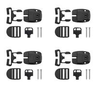 Générique du couvercle du spa - à clip Kit de réparation 4 pièces | cassé couverture spa | Accessoires matériels fente pour sangles | Remplacement ABS sécurisé | Facile à instal