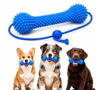 Générique Dual-Action Canine Dental Prop, Dog Teeth Cleaning Tools with Chew Toy Design, Dog Chew Toys for Easier Teeth Brushing, Soft Rubber Pet Oral Care Tool for Small Medium Large Dogs (1Pcs)