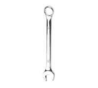 Générique Dual-Purpose Combination Wrench - Fixed Head Open-End & Ring Wrench | Premium Mirror-Polished Chrome Vanadium Steel | Professional Metric Hand Tool for Mechanical Repairs