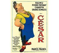 Générique DUBOUT/PAGNOL Cesar Debout - Poster/Reproduction 50x70cm d'une Affiche CINéMA