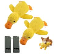 Générique Duck Anti-Stress Toy for Dogs - Interactive Toy That Emits Sounds - Suitable for Small Dogs and Puppies