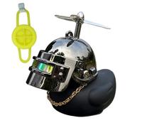 Générique Duck Bike Bell - Motorcycle Duck Dashboard Decor - Mignon Ducks Yellow Squeez Les Cornes | Décorations du Tableau de Bord | Mignon Propeller Guidon Bicycle Cornes pour