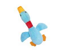 Générique Duck Dog Toy, Squeaky Pet Chew Toy, 11.81x9.06in Interactive Sound-Making Toys, Authentic Teeth Cleaning Design, Fun Animal Shape for Travel and Home Play Pets