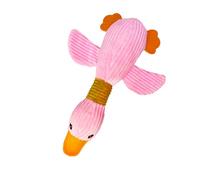 Générique Duck Dog Toy, Squeaky Pet Chew Toy, 11.81x9.06in Interactive Sound-Making Toys, Authentic Teeth Cleaning Design, Fun Animal Shape for Travel and Home Play Pets