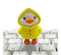 Générique Duck Keycaps Set, Cartoon Keyboard Decor, Accessory with Novelty Feature, Computer Supply with Creative Details, Mechanical Category, Lovely Decoration for Adults Women Men Daily