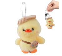 Générique Duck Plush Keychain Cute Stuffed Animal Bag Charm Soft Toy Gift