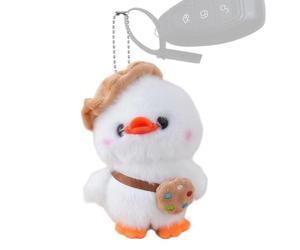 Générique Duck Plush Keychain Cute Stuffed Animal Bag Charm Soft Toy Gift