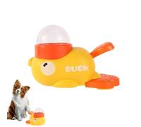 Générique Duck Treat Dispenser, 2-in-1 Interactive Slow Feeder Dog Food Toy, Food Dispenser Toy for Small & Medium Dogs, Anti-Gulping Duck-Shaped Design (1pcs)