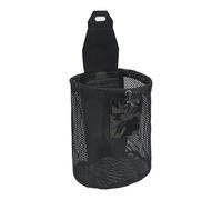 Générique Dump Pouch, Drawstring Mesh Organizer, 8x10 inches Capacity, Portable Waist Bag Gear Storage, Outdoor Utility Pouch for Cycling, Hiking, Climbing, Camping, Travel, Black Khaki
