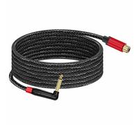 Générique Durabilité cordon à angle droit de 6.35mm, 6.35mm blindage du câble, sans interférence pour les connecteurs d ' amplificateurs de mélangeurs