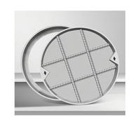 Générique Durable 304 Stainless Steel Access Cover with Frame, T Design, 70x70x5cm (27.5x27.5x1.96in) - Versatile & Stable for Various Applications