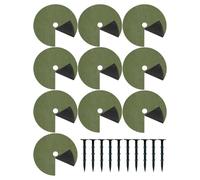 Générique Durable Mulch Protection, Tree Root Cover, Stable Ring for Outdoor Landscaping, Heavy-Duty Woven Material, Garden Soil Shield, Yard Lawn Flowerbed Weed Prevention Solution