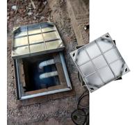 Générique Durable Removable Septic Tank Covers - 40x40x8cm Inspection Trap, Invisible Access Manhole Cover for Home & Public Use, Heavy-Duty Outdoor Solutions.