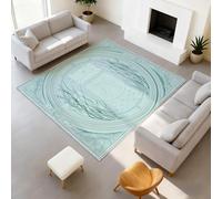 Générique Durable Tapis Abstrait Élégant Douces Tapiss Tarot Astrologie Ne Perd Pas Ses Poils Poissons Roseaux Cercle Tapis 80 x 150 cm Salon Chambre, Bureau