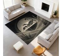 Générique Durable Tapis Désert Silhouette Douces Tapiss Animaux Astrologie Ne Perd Pas Ses Poils Scorpion Dunes de Sable Tapis 80 x 150 cm Salon Chambre, Bureau