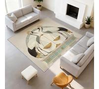 Générique Durable Tapis Élégant Oiseaux Douces Tapiss Rétro Astrologie Ne Perd Pas Ses Poils Balance Grues Tapis 50 x 80 cm Couloir Entrée