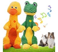 Générique Durachew Dog Toy, Chewanimal - Designed for Strong Chewers, Wowpetsmart for Heavy Chewers, Indestructible Pet Toys, Squeaky Stuffed Plushy Dog Toy (2PCS-A)