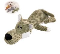 Générique Durachew Dog Toy, Durachew Designed for Strong Chewers, Wowpetsmart Invincible Chewanimals, for Large Small Dogs, Indestructible Chewanimal Dog Toy (Wolf)