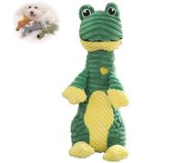 Générique Durachew Dog Toy, Durachew Designed for Strong Chewers, Wowpetsmart Invincible Chewanimals, for Large Small Dogs, Indestructible Chewanimal Dog Toy (Frog)