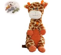 Générique Durachew Dog Toy, Durachew Designed for Strong Chewers, Wowpetsmart Invincible Chewanimals, for Large Small Dogs, Indestructible Chewanimal Dog Toy (Giraffe)
