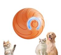 Générique Duraspin Dog Ball, Alizure Dog Ball, Dura Spin Balls for Large Dogs, Smart Jumping Balls Toy,Interactive Automatic Rolling with Lights, Dogballs That Moves on Its Own (Orange #1)