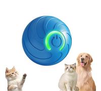 Générique Duraspin Dog Ball, Alizure Dog Ball, Dura Spin Balls for Large Dogs, Smart Jumping Balls Toy,Interactive Automatic Rolling with Lights, Dogballs That Moves on Its Own (Blue #1)