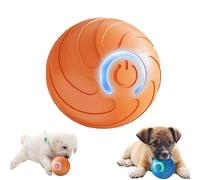Générique Duraspin Dog Ball, Alizure Dog Ball, Dura Spin for Large , Interactive Automatic Rolling with Lights, Dogballs That Moves on Its Own (Orange)