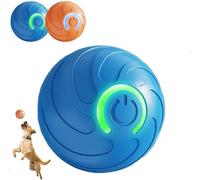 Générique Duraspins Dog Ball,Interactive Automatic Rolling with Lights Alizure Dog Ball,Dogballs That Moves on Its Own (Blue)