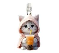 Générique Dust Plug Type C - Reusable Cat Protective Gear | Acrylic Material, Portable Small Charger Port Cover for Various Cellphone Models Providing Mobile Device Protection for Travel and Home Use