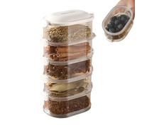 Générique Dustproof Pantry Box, Airtight Storage Organizer, 25x14x8.5cm ABS Container with Sealed Lid, Kitchen Food Keeper, Space Saving Canister with Compact Shape, Cereal Holder for Apartment