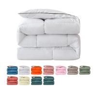 Générique Duvet 4 Seasons, Goose Down & Feather, Reversible, Quilted, Machine Washable, Warm & Cozy Comfort for Double Size, 180 x 220 cm