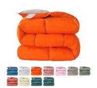 Générique Duvet 4 Seasons, Goose Down & Feather, Reversible, Quilted, Machine Washable, Warm & Cozy Comfort for Double Size, 180 x 220 cm
