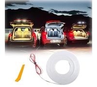 Générique Dynamic Flowing Car Trunk Light Strip, Smart Car Trunk Light Strip, Universal Waterproof LED Strip Lights (Warm, 13.2ft)
