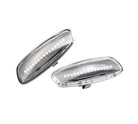 Générique Dynamiques LED Pour Citroen C4 Pour Picasso C3 C5 DS4 Voiture Dynamique Côté Marqueur Signal Lampe Lumière Pour Peugeot 308 207 3008 5008(Crystal white)